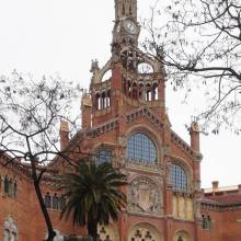 Barcelona - 2013, больница Святого Креста и Святого Павла