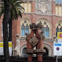 Barcelona - 2013, больница Святого Креста и Святого Павла