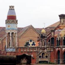 Barcelona - 2013, больница Святого Креста и Святого Павла