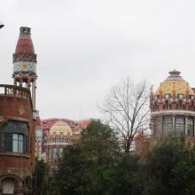 Barcelona - 2013, больница Святого Креста и Святого Павла