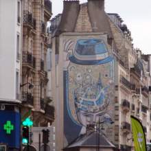 France, Paris, январь 2013
