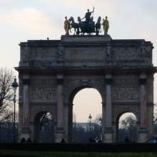 France, Paris, январь 2013