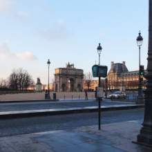 France, Paris, январь 2013