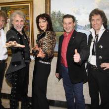 На гастролях, backstage