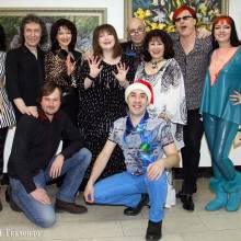 На гастролях, backstage