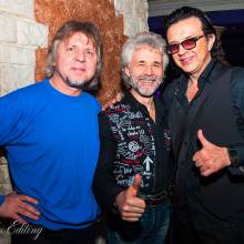На гастролях, backstage
