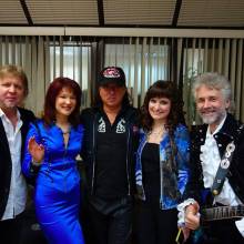 На гастролях, backstage