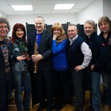 На гастролях, backstage