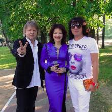 На гастролях, backstage